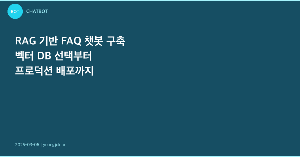 RAG FAQ Chatbot