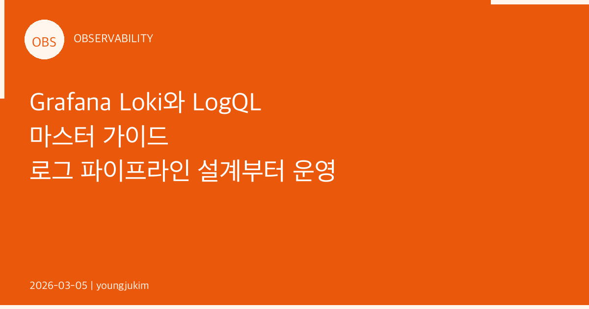 Grafana Loki와 LogQL 마스터 가이드: 로그 파이프라인 설계부터 운영까지